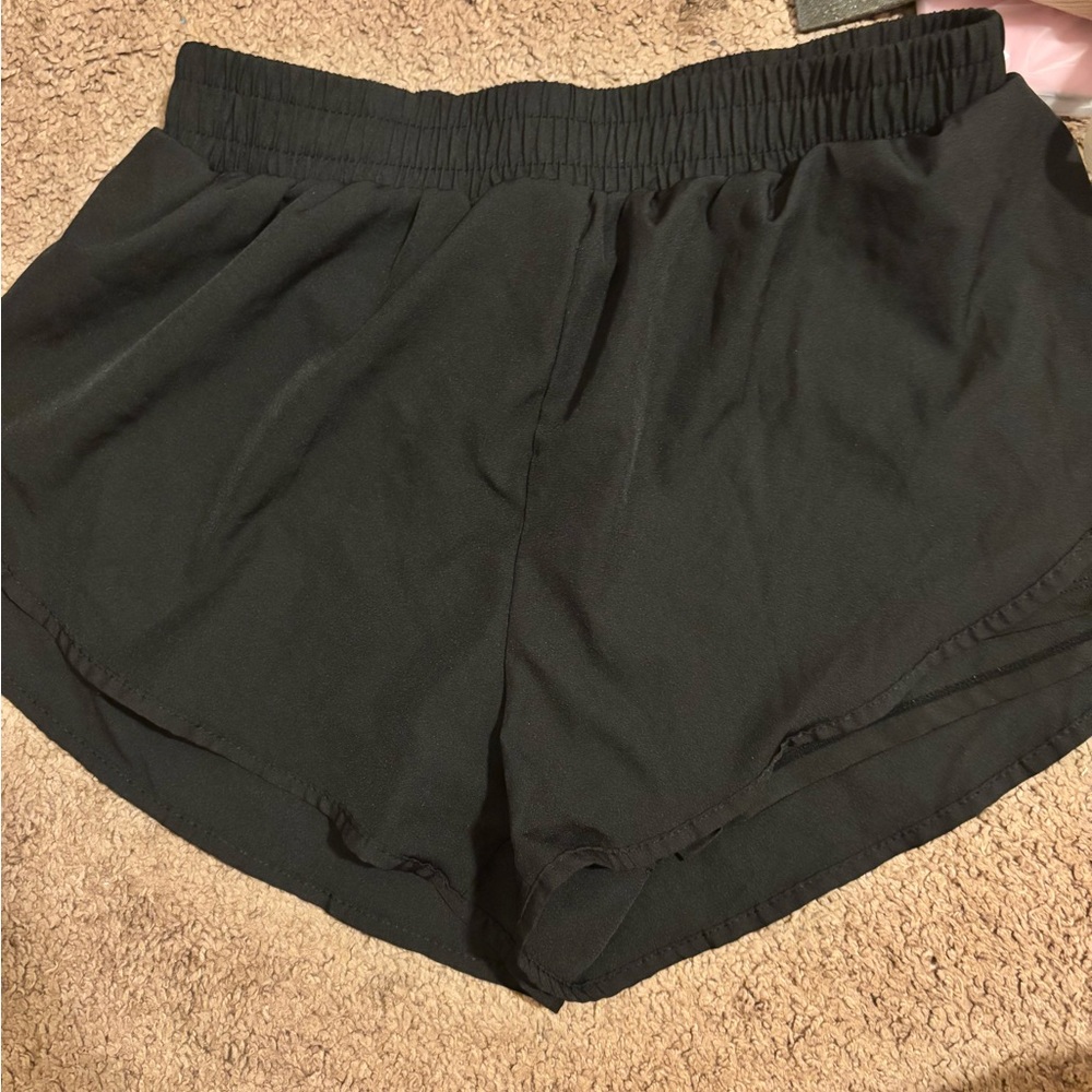 SHEIN Women's Dark Athletic Shorts